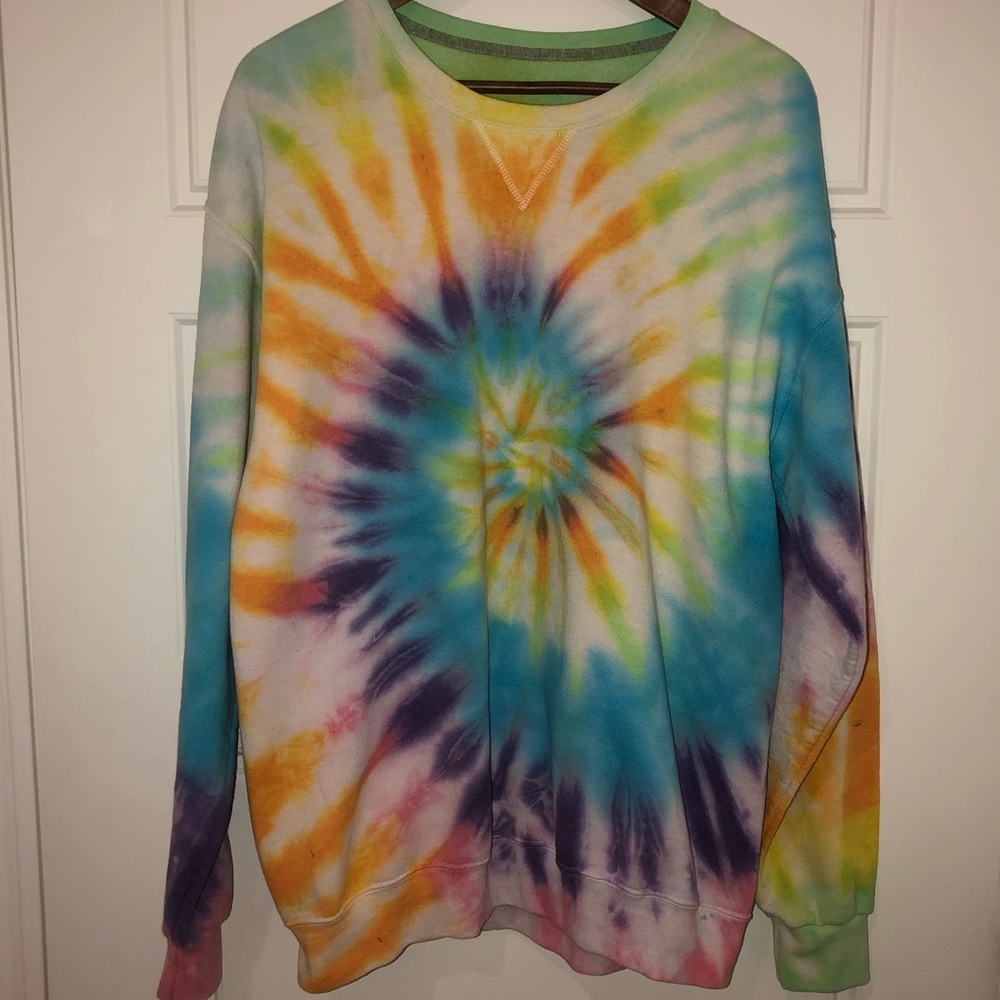 Tie dye crewneck